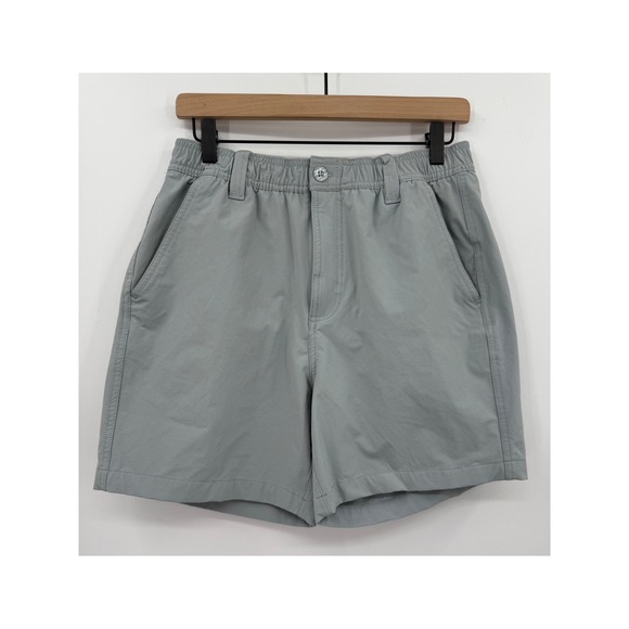 Southern Shirt Copmany SSCO Shorts Mens Gray Nylon 7" Inseam Elastic Waist Nylon - Picture 1 of 9